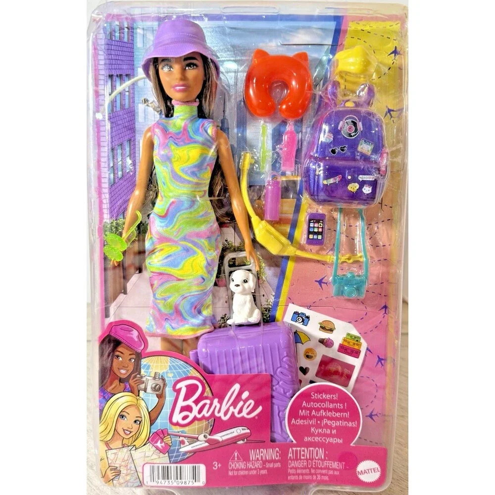 Mattel Barbie It Takes Two Teresa Travel Set HKB05 Doll 10+ Accessories NIB‎ New